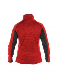 Arbeits Fleecejacke Damen Rot